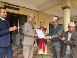 Read more about the article शिक्षक महासंघले ,नगर प्रमुख समक्ष  बुझायो ध्यानाकर्षण पत्र