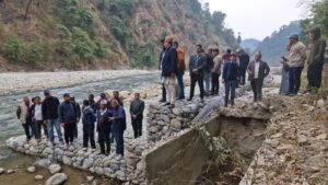 Read more about the article इलामको ठ्याउरे फ्याउरे सिँचाइ आयोजनाको अनुगमन