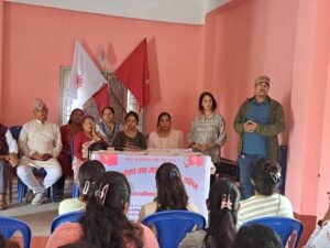 Read more about the article बिर्तामोड–८ मा महिला लक्षित उद्घोषण तथा माइन्युट लेखन तालिम सुरु