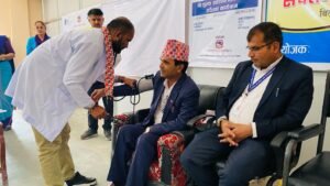 Read more about the article बिर्तामोड वडा नं. १ द्वारा निःशुल्क स्वास्थ्य शिविर सम्पन्न