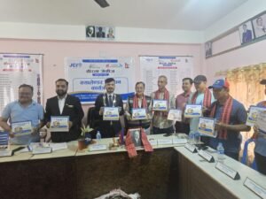 Read more about the article वीरता जेसीजद्वारा नयाँ वर्षको अवसरमा क्यालेण्डर बिमोचन