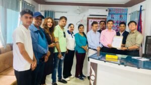 Read more about the article पत्रकार महासंघ झापाद्वारा तीन पालिकामा सात बुँदे ज्ञापनपत्र बुझाइयो