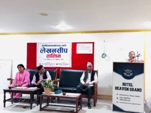 Read more about the article बिर्तामोडमा मेलमिलापकर्ताका लागि चार दिवसीय लेखनसीप कार्यशाला सम्पन्न