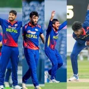 Read more about the article नेदरल्यान्ड्सविरुद्ध नेपालको बलियो प्रदर्शन, १६ रनले जित हात
