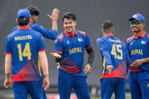 Read more about the article सन्दीपको चार विकेट, नेपालको ऐतिहासिक जित