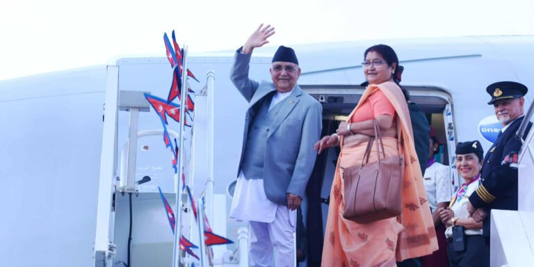 प्रधानमन्त्री ओली स्पेन भ्रमणमा, ‘विकासका लागि वित्त’ सम्मेलनमा सहभागी हुने