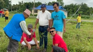 Read more about the article बिर्तामोड ७ मा वृक्षारोपण कार्यक्रम सम्पन्न, १०० फलफूलका बिरुवा रोपियो