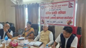 Read more about the article खानेपानी, सिँचाइ तथा ऊर्जा मन्त्रालयको वार्षिक समीक्षा गोष्ठी सम्पन्न