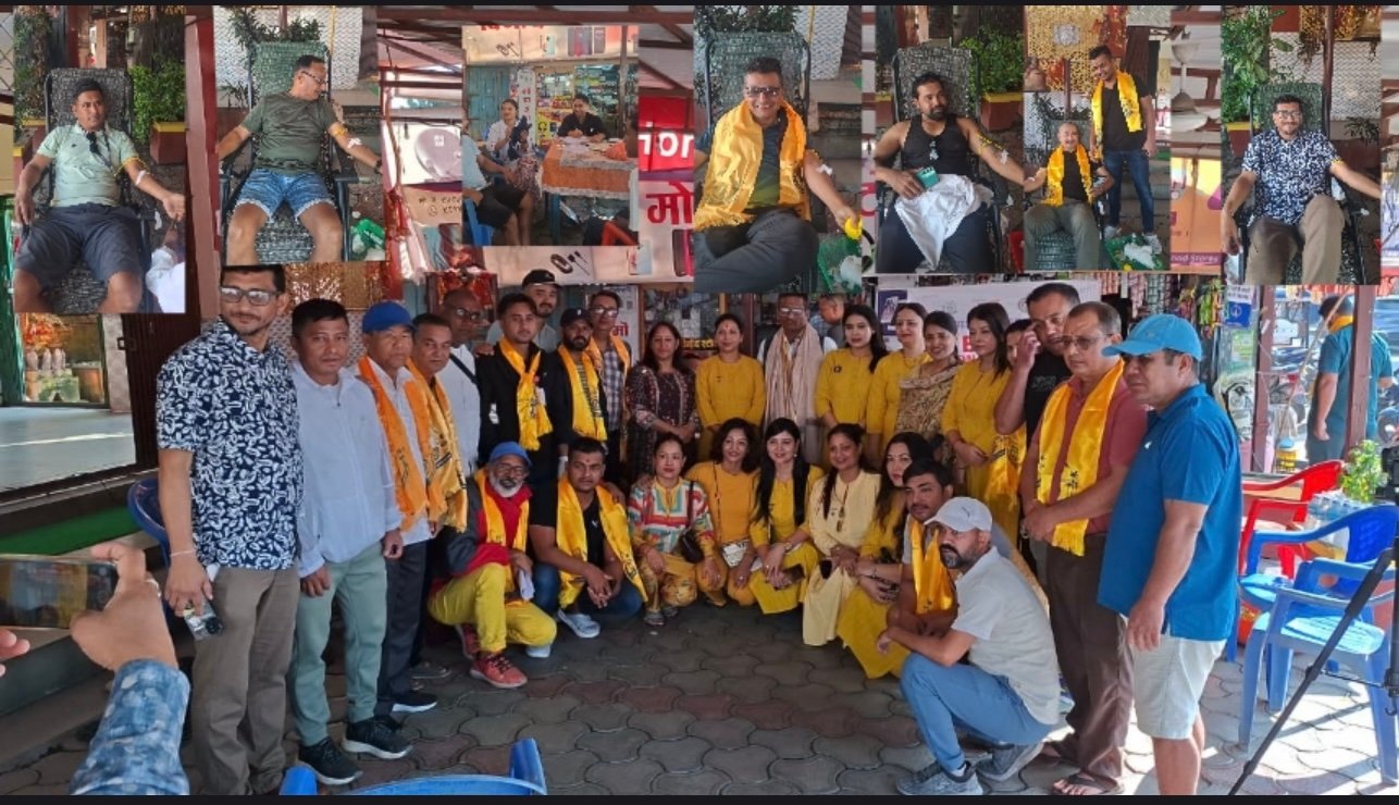 Read more about the article इनरह्वील क्लब अफ विर्तामोड मिडटाउनको आयोजनामा ४५ जनाले गरे रक्तदान 