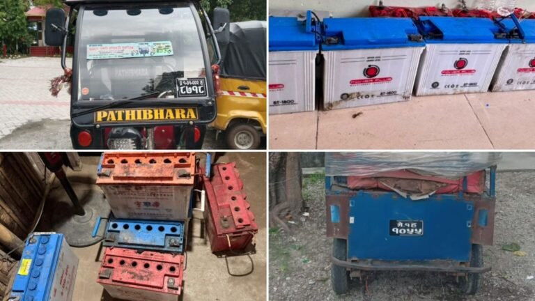 सिटी सफारी र तिनका ब्याट्रीहरू चोरी गर्ने कार्यमा संलग्न ठुलो गिरोह प्रकाउ