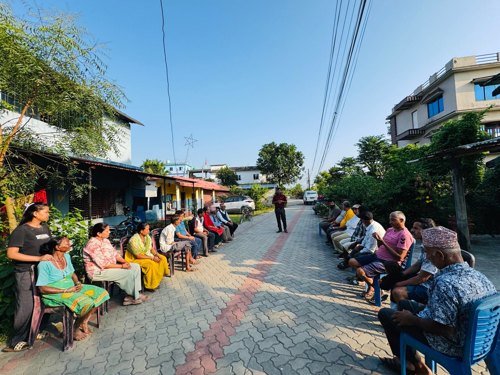 नयाँ समावेशी टोल विकास संस्थाको शुभकामना आदान प्रदान कार्यक्रम 