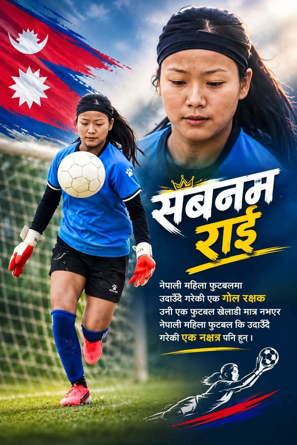झुम्राको बलबाट राष्ट्रिय टोलीसम्म  सबनम राईको संघर्ष, सपना र सफलताको कथा